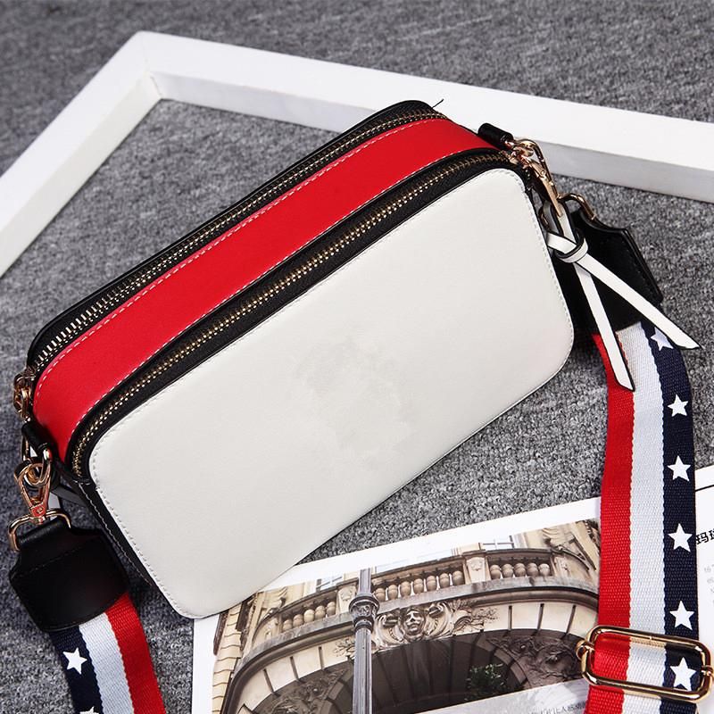 canvas and leather crossbody bolsa