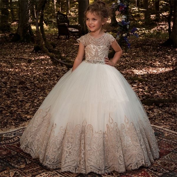 Royaume-Uni Enfants Bébé Filles Sans Manches Lacets Tutu Robe de soirée princesse robes 