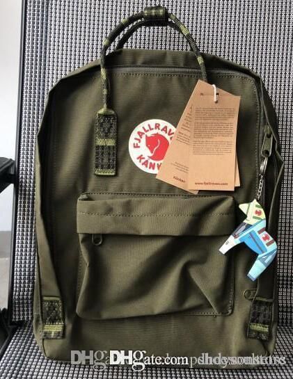 fjallraven kanken backpack army green