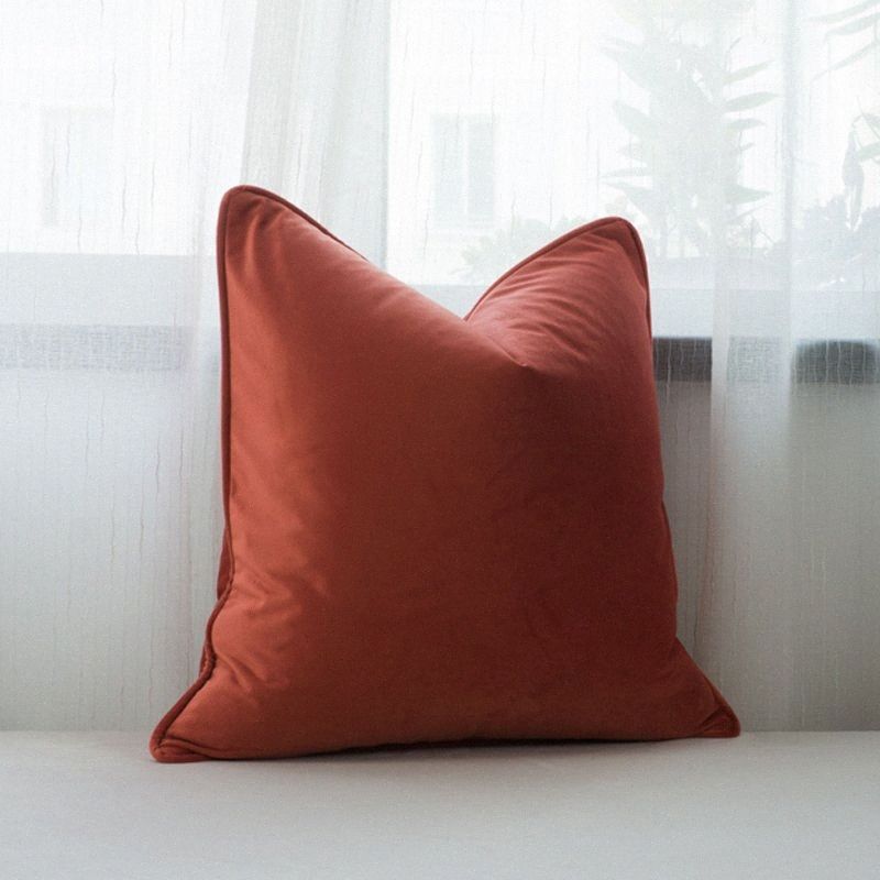 cheap orange cushions