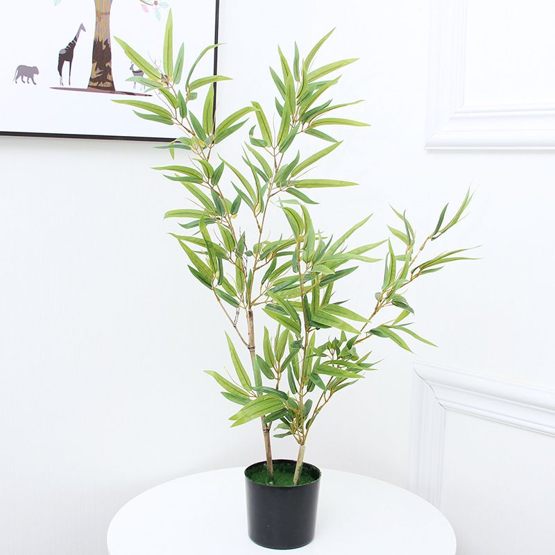 2020 120cm 80cm Large Artificial Plants Green Bamboo Tree Potted Indoor Fake Palm Tree Bonsai Art Landscaping Hotel Office Home Decor From Unclouded01 113 09 Dhgate Com