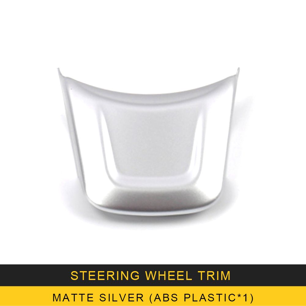 Steering Wheel Trim-Matte Silver