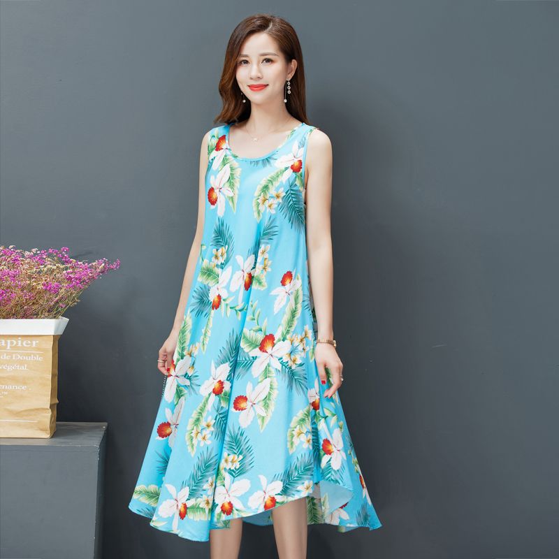 cotton long dress online