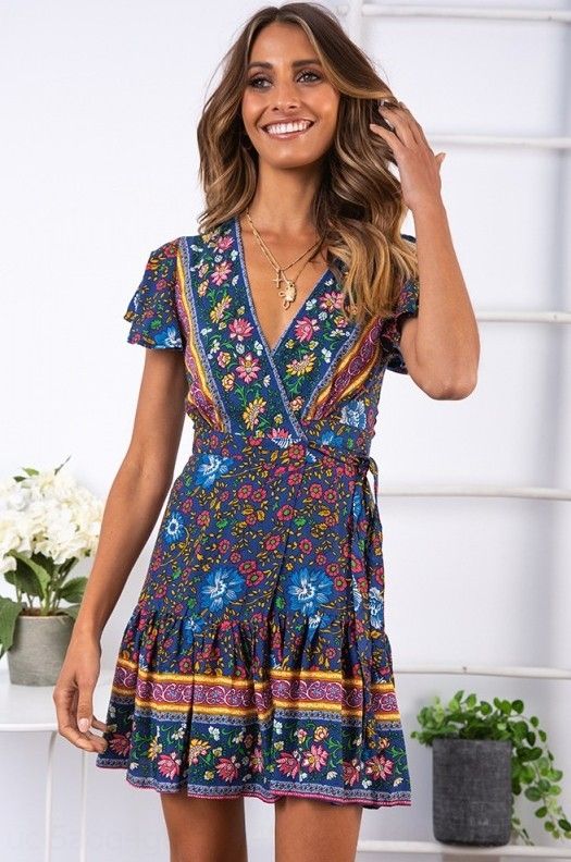 bohemian summer outfit for female