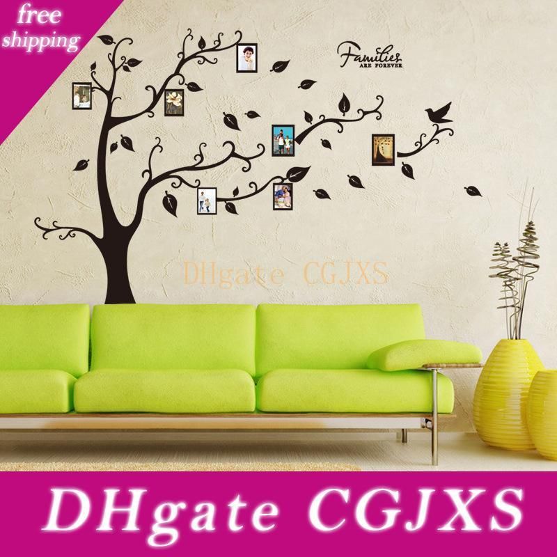 Diy Family Tree Wall Decor Home Black Removable Decal Room Stickers Vinyl Art Decals Uk From Palameila 4 27 Dhgate Com - Tree Wall Design For Home Diy Family Tree Wall Decor Home Black Removable Decal Room Stickers Vinyl Art Decals Uk From Palameila 4 27 Dhgate Com - Tree Wall Design For Home