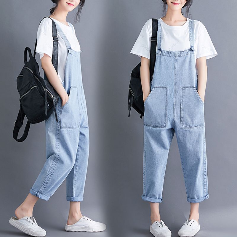 vintage denim jumpsuit