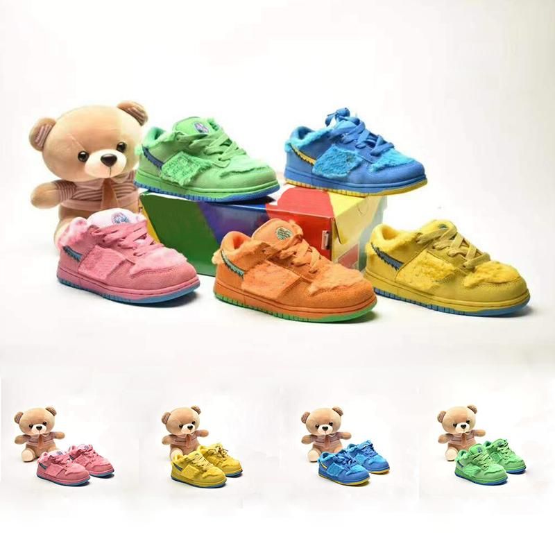 Compra 2020 Los Niños Pequeños Niños SB Dunk Low Amarillas Verdes Zapatos  De Moda Rosa Niño Niños Chicos Niña Azul Profundo Furia Real Skate  Zapatillas De Deporte 24 35 Barato | Entrega