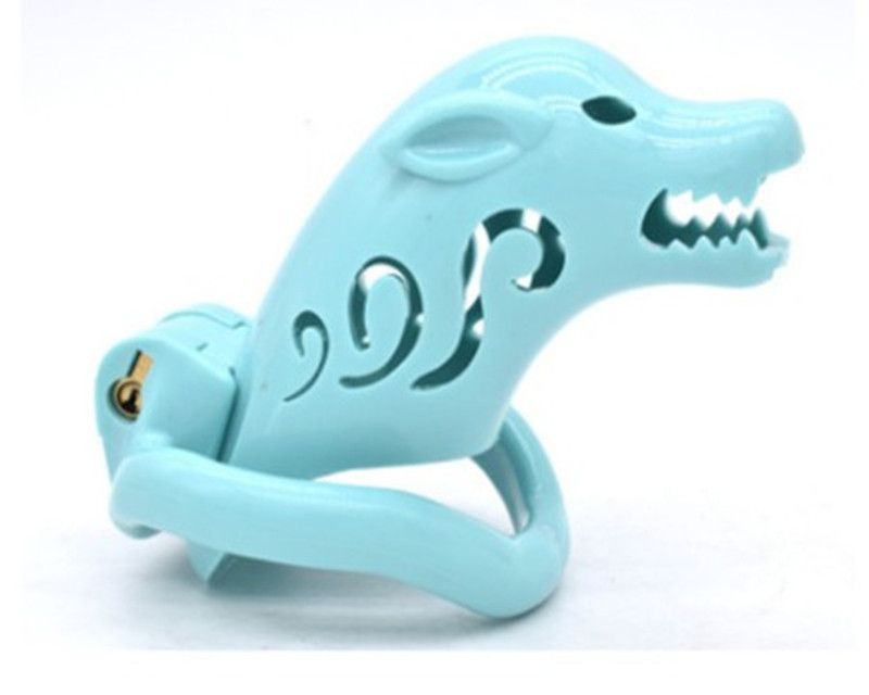 perro con jaula juguete