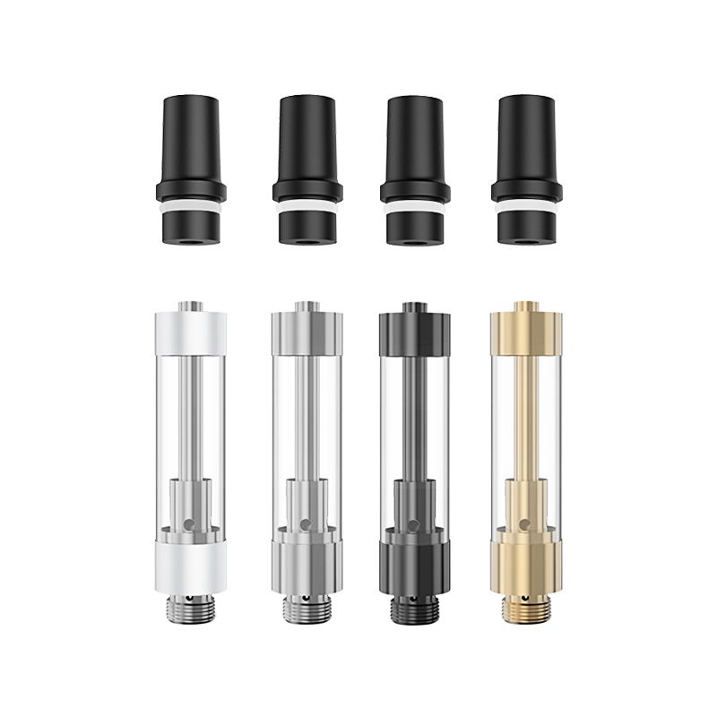 .5ml 1.0ml 510 Thread Vape Cartridge With Press Tip Ceramic Coil