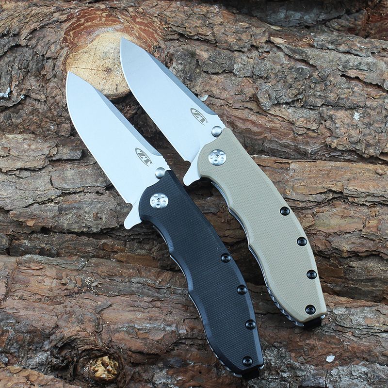 Zero Tolerance ZT 0562TS Edc Knife 9CR13MOV Plain Blade Titanium Alloy