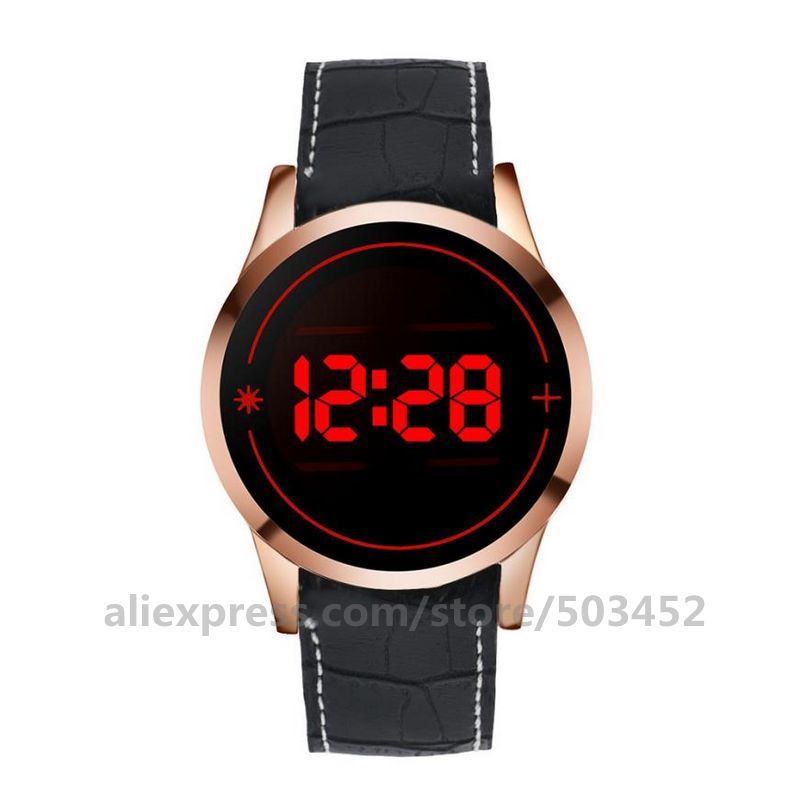 round led watch
