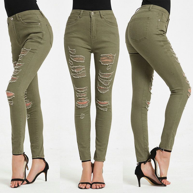 21 High Waist Jeans Women Army White Green Straight Stretch Ripped Pants Elastic Waist Loose Casual Slim Denim Pants Girls Female From Luweiha 31 74 Dhgate Com 21 High Waist Jeans Women Army White Green Straight Stretch Ripped Pants Elastic Waist Loose Casual Slim Denim Pants Girls Female From Luweiha 31 74 Dhgate Com