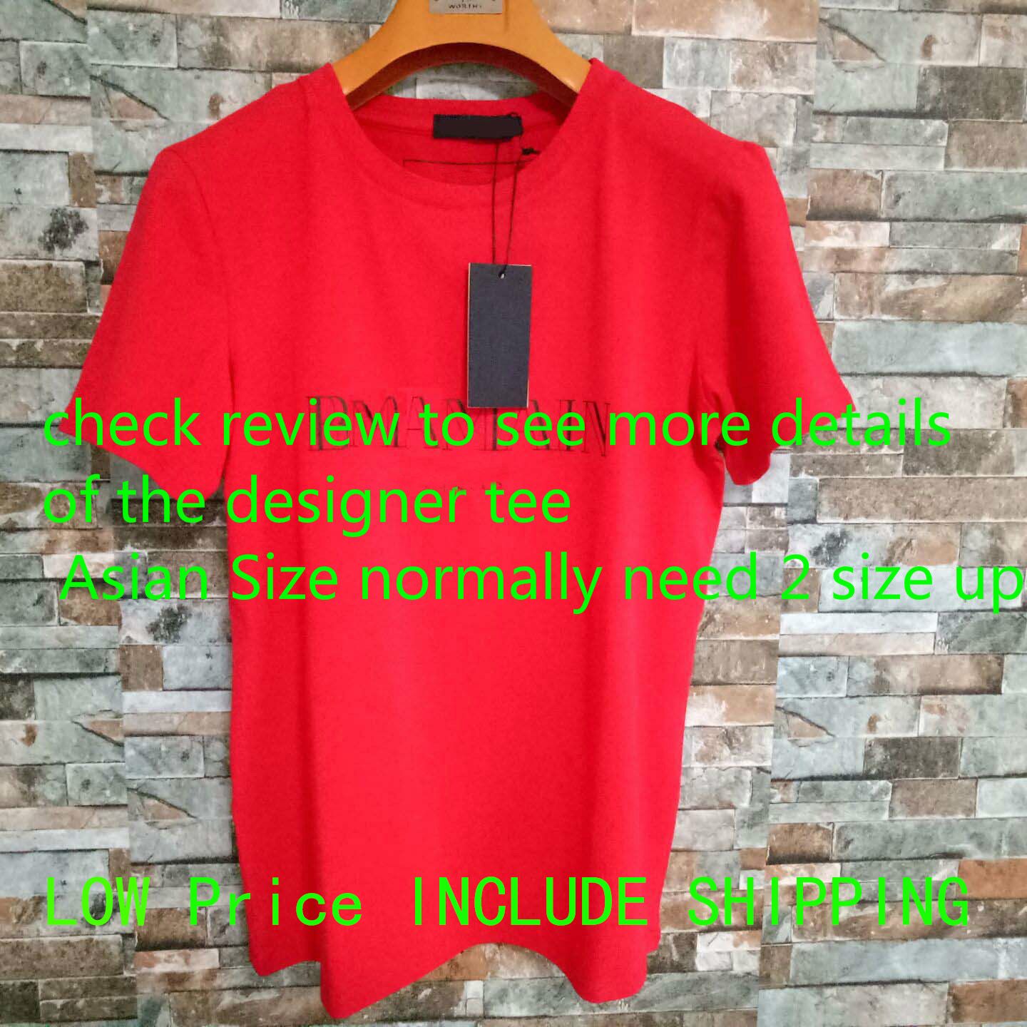 white red designer shirt