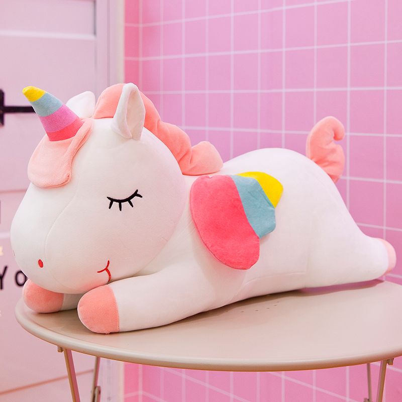 unicorn plush pillow