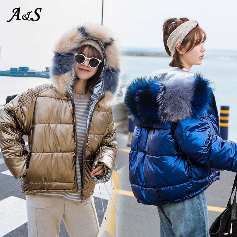 ladies short hooded jacket