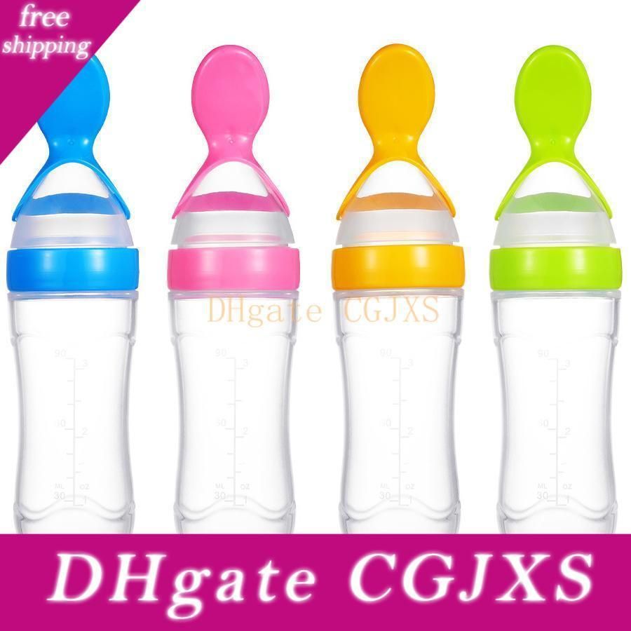 rice cereal in baby bottle