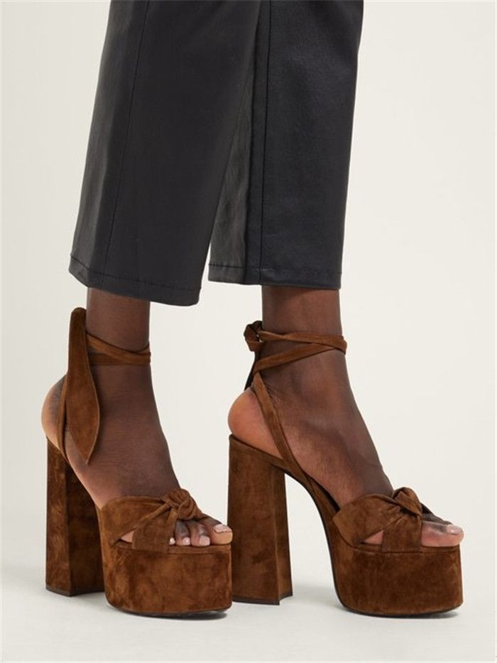 cheap tie up heels