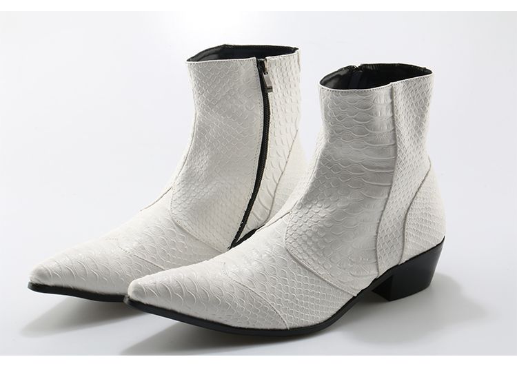 white dress boots mens