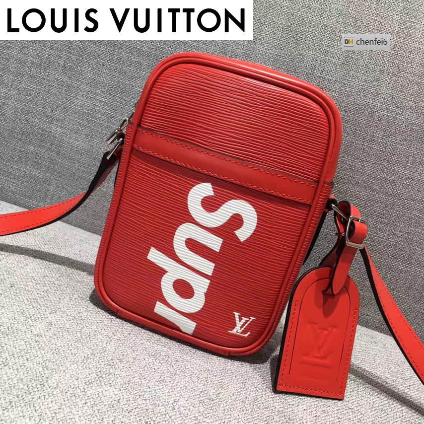 red crossbody bag men