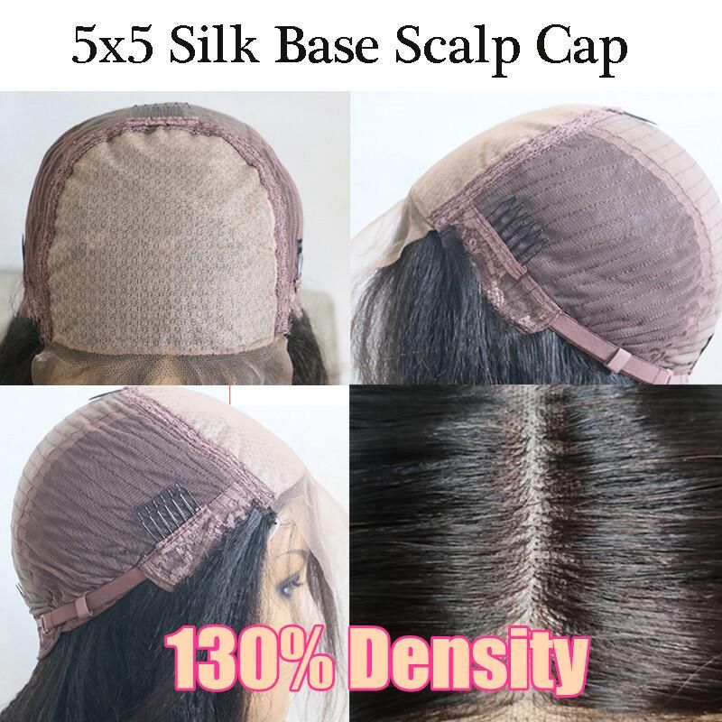 130Density 5x5 Silk Top Wig