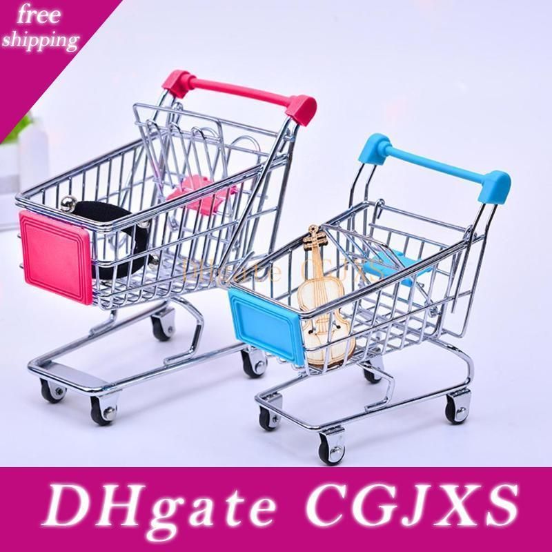 mini metal shopping cart