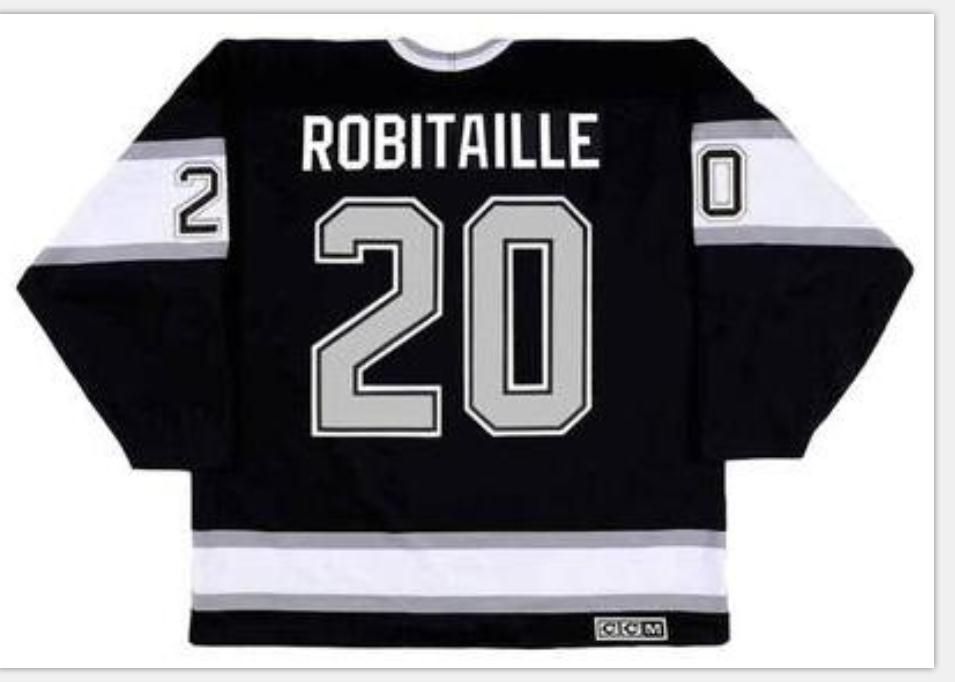 luc robitaille jersey