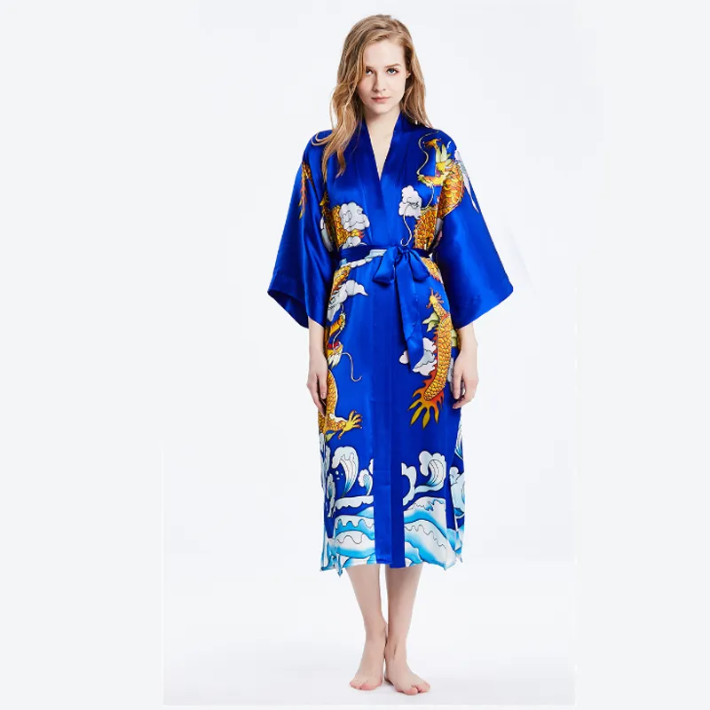 kimono dressing gown womens