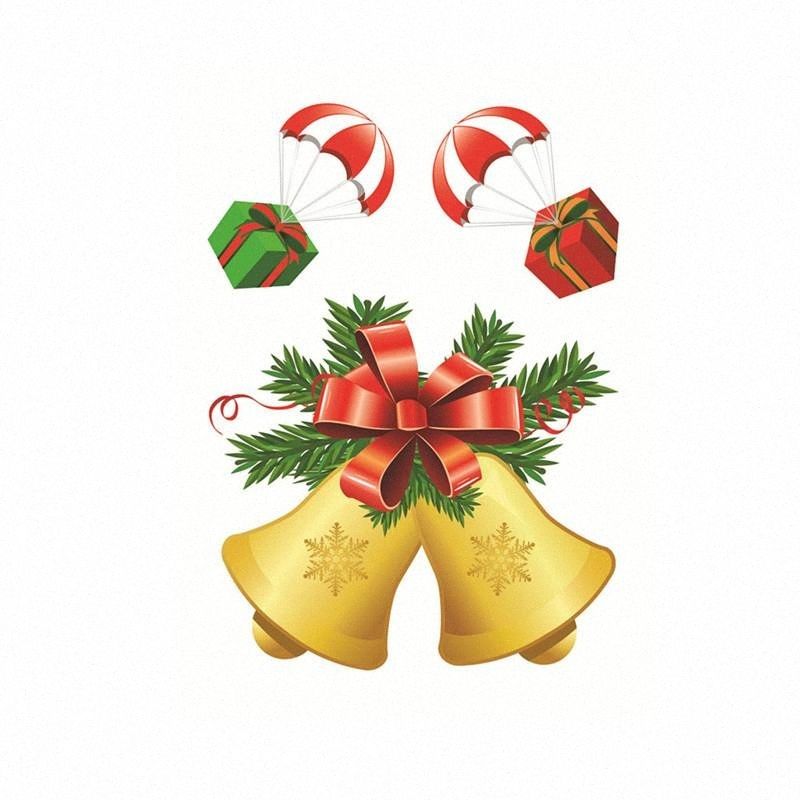 1pc Christmas Wall Stickers Wall Window Glass Sticker Mural Home Room Decoration
