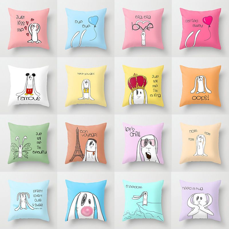 cartoon pillow cases