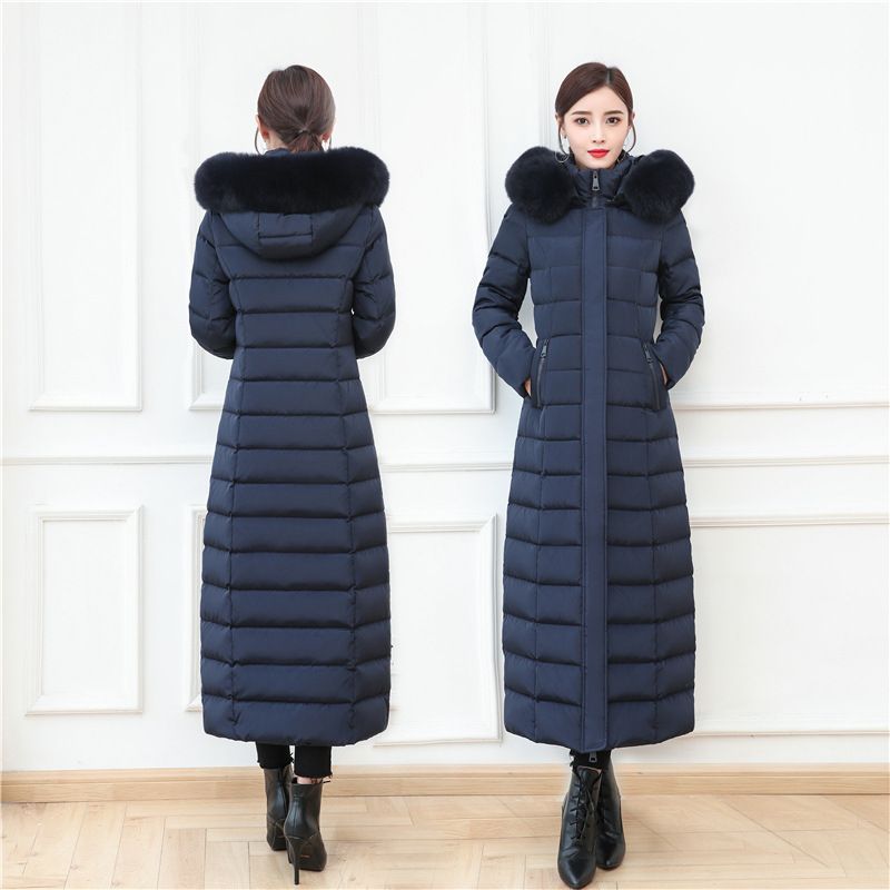 womens extra long down coat