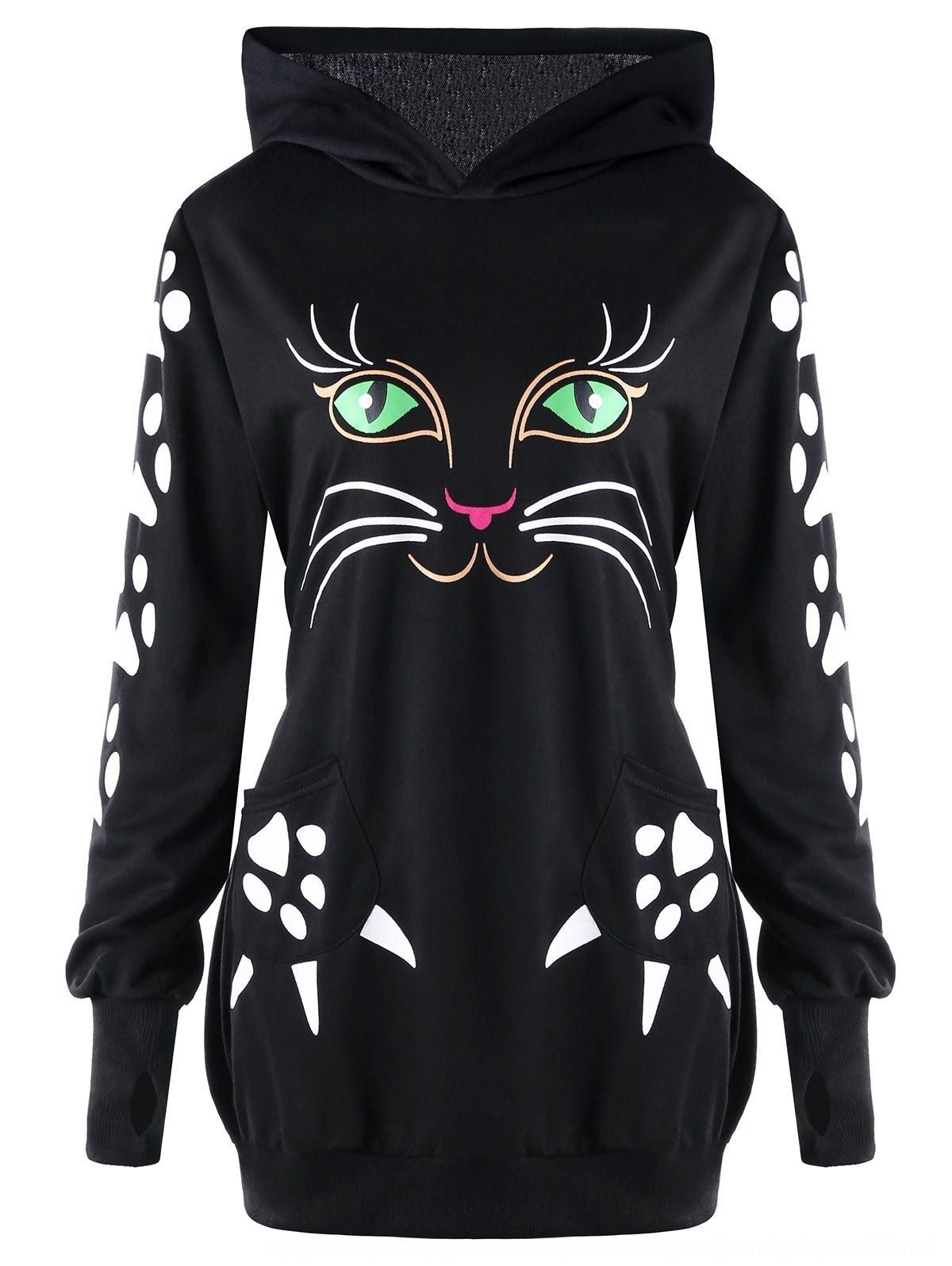 cat face sweater
