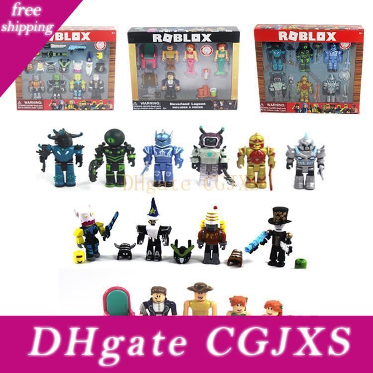 2020 Action Figures Toys 5 Styles Roblox Virtual World Roblox Building Block Doll With Accessories Two Color Box Packaging Bag From Gfgsvvvv 0 32 Dhgate Com - action figures toys games roblox figures 6 piece set pvc game