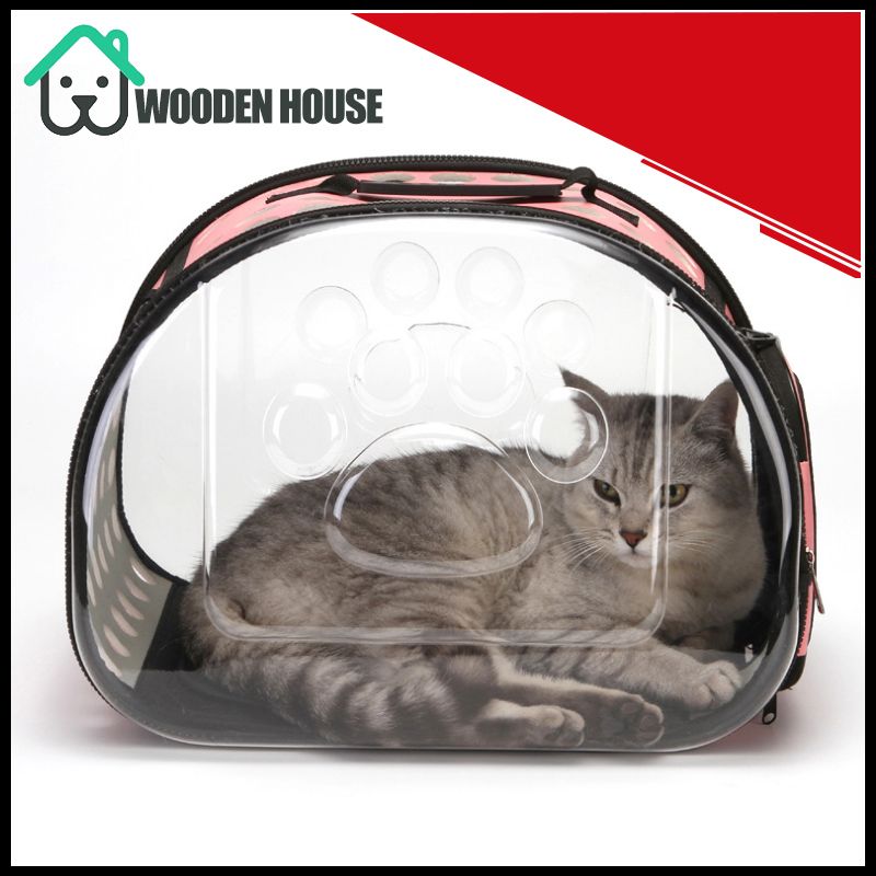 transparent cat backpack