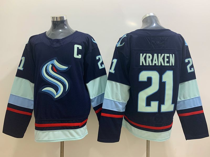 Mens Kids Womens Seattle Kraken Hockey Jersey 31 Philipp Grubauer 5 Mark  Giordano 37 Yanni Gourde 13 Brandon Tanev 17 Jaden Schwartz Jerseys From  Hedman1, $21.99