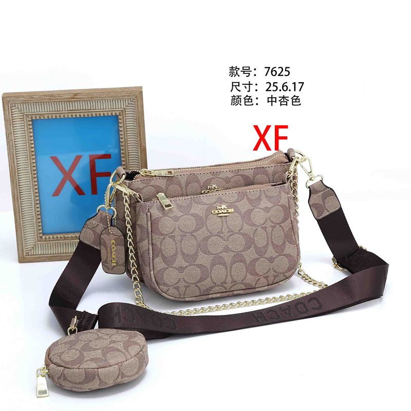 Coach Multi pochette bag women handbags Chain Crossbody bag Women Fashion Small Shoulder Bag 3 pcs purse multi color straps wallet With box Coach Multi pochette bag women handbags Chain Crossbody bag Women Fashion Small Shoulder Bag 3 pcs purse multi color straps wallet With box