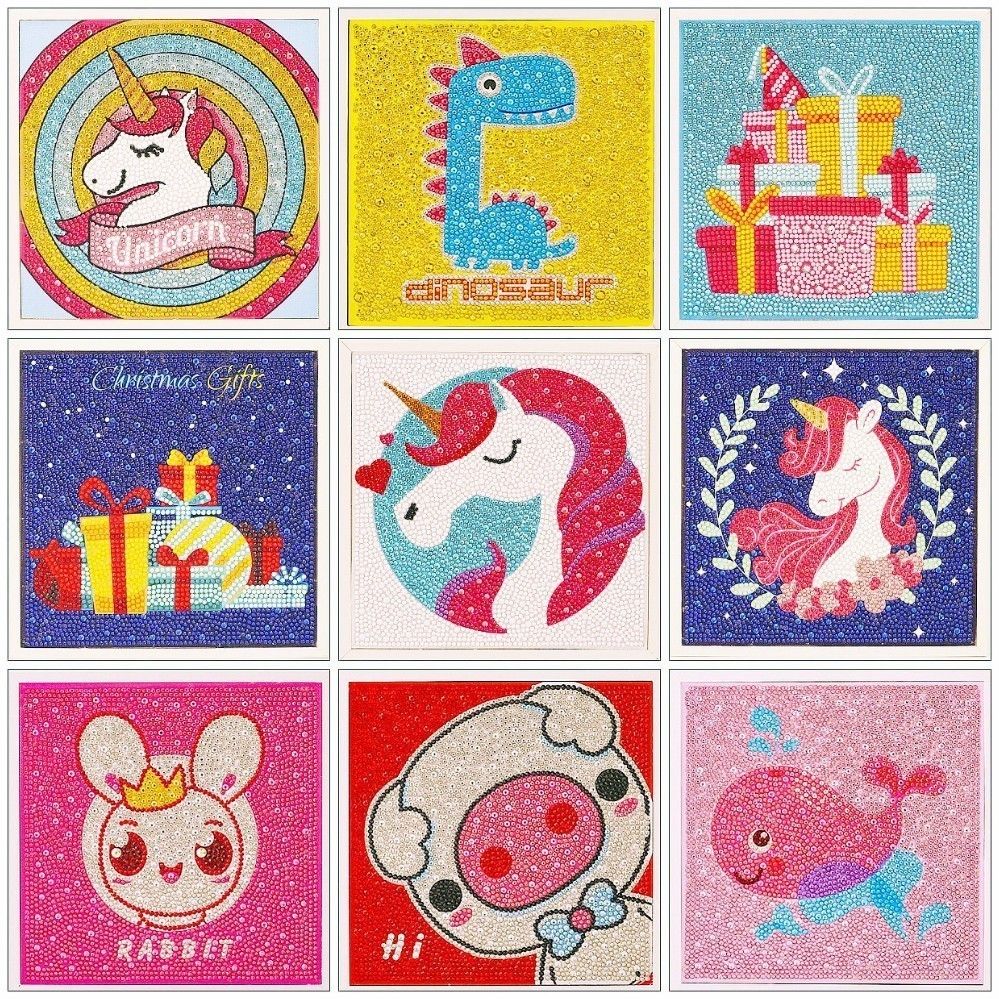 2020 Huacan Diy Children Panting 5d Diamond Painting Cartoon Special Shaped Diamond Embroidery Horse Rhinestone Drill 20x20cm From Designerwallet1 7 13 Dhgate Com