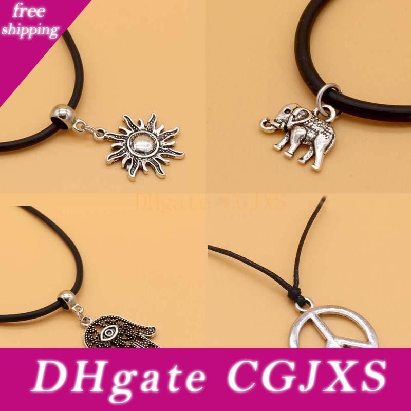 Gothic Collier negro collar tatuaje choker punta cadena kropfband collar