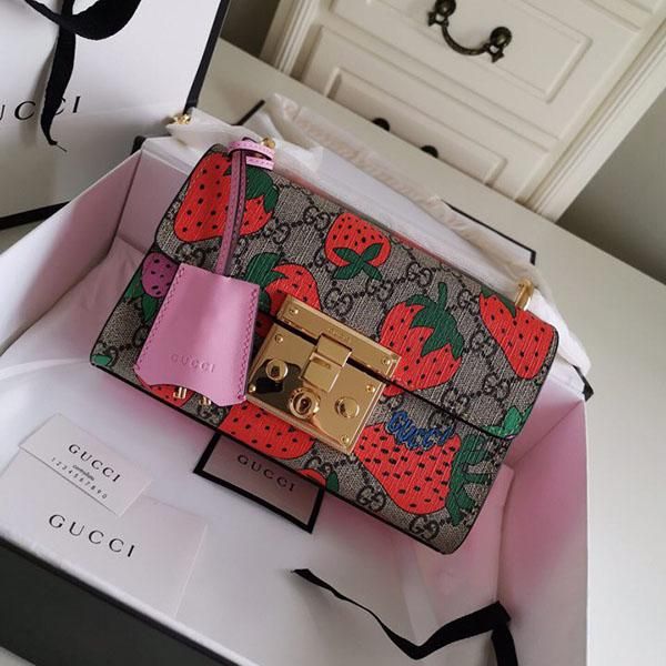gucci strawberry crossbody