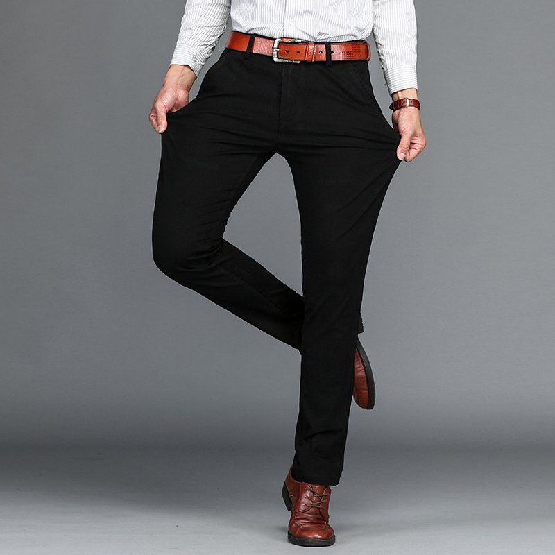 men's business casual khaki pants