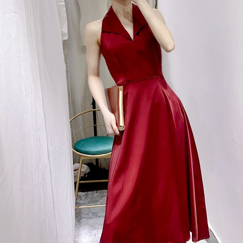 red dress for banquet