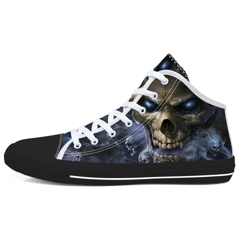 mid top canvas shoes