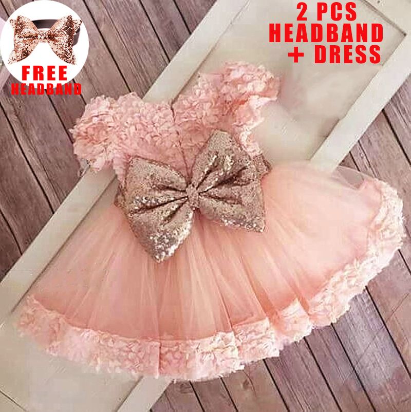 first birthday gown