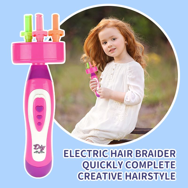 New electronic Automatic DIY hair style fashion tool braiding machine  braiding hair equipment kit for boys and girls gadget