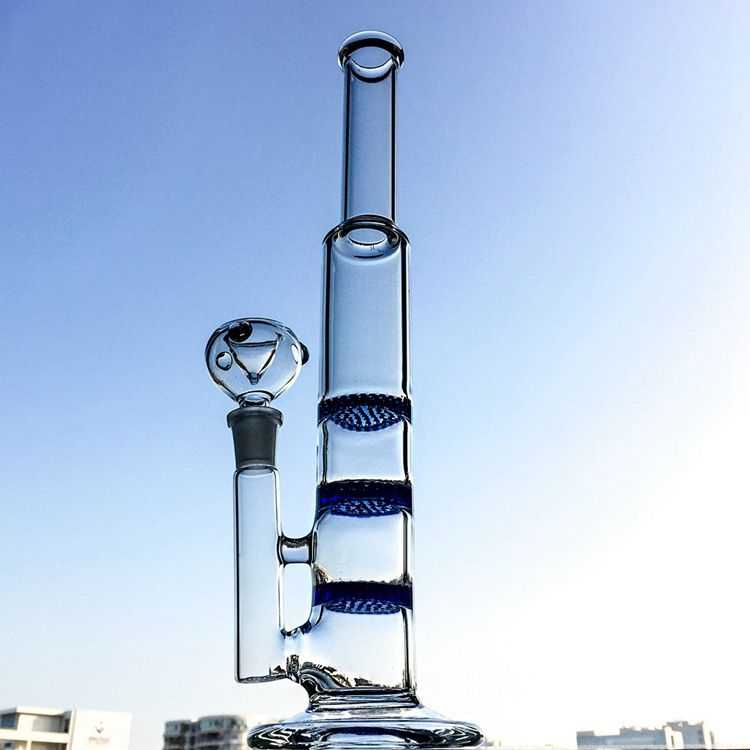 Bongs Azul Con Cuenco