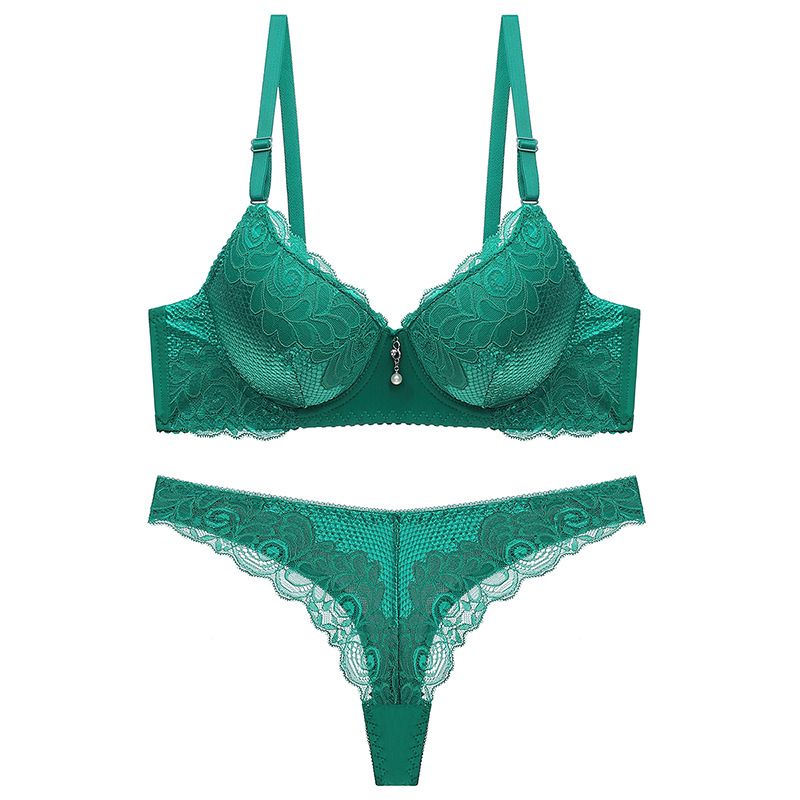 2020 Linbaiway Sexy Lace Women Bra Underwear Set Transparent Thongs G String Bralette Lingerie