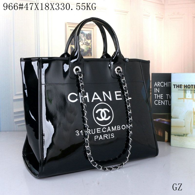 chanel tote beach bag
