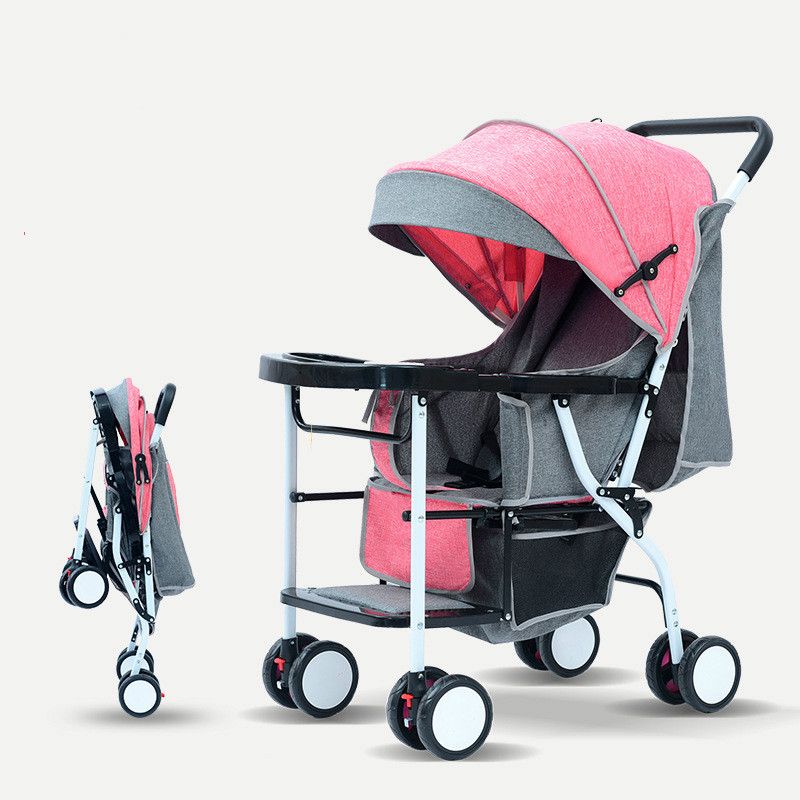 four child stroller