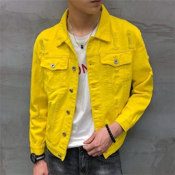 short denim jacket men