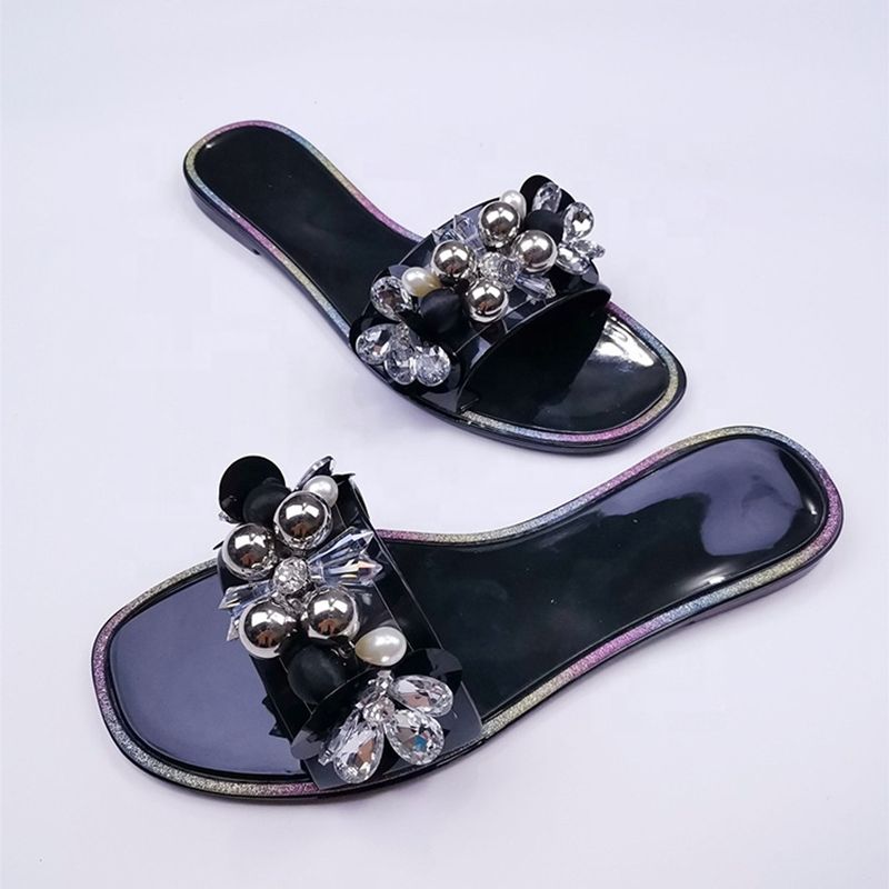 peep toe jelly shoes