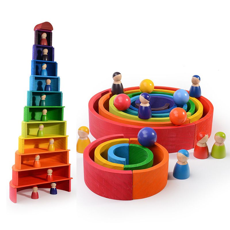 wooden stacking toys